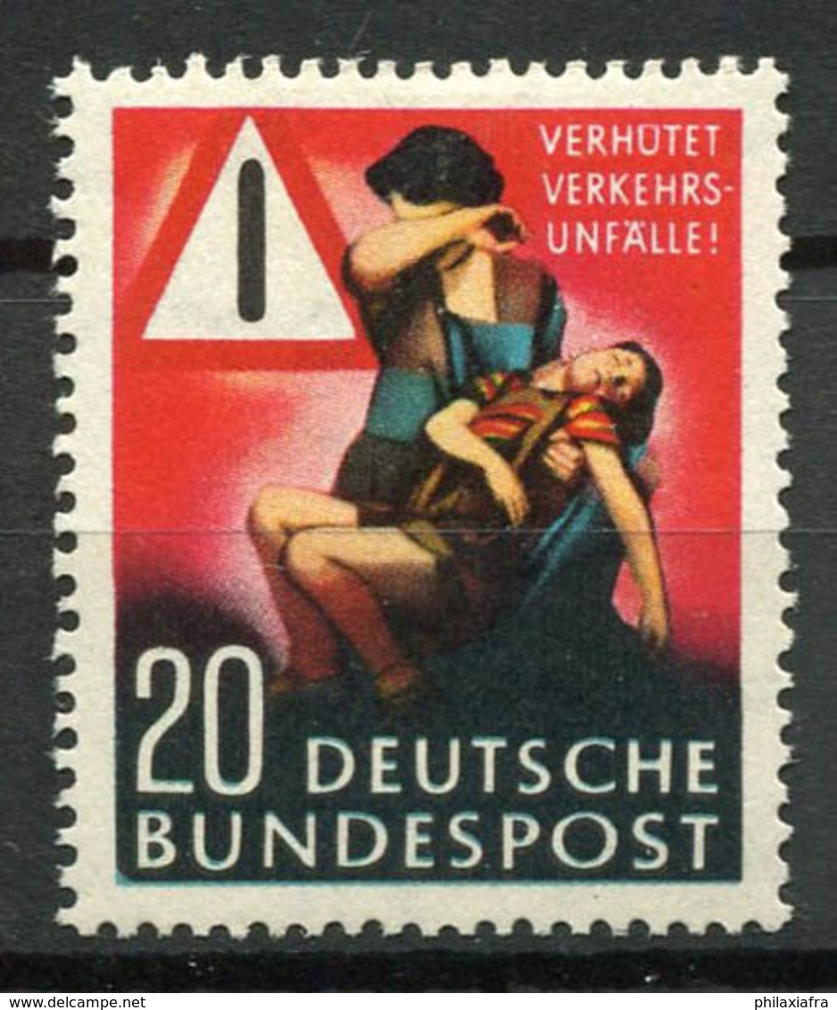 Allemagne Bund 1953 Mi. 162 Neuf * 100% Accidents De La Route - Neufs