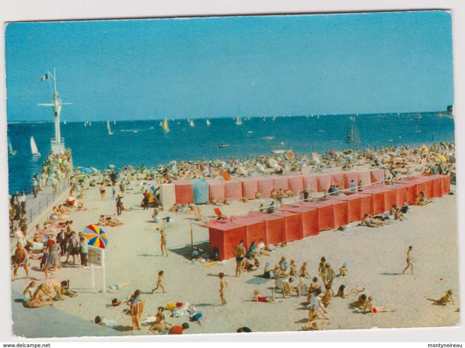 Loire  Atlantique :   LE  POULIGUEN : La  Plage  1983 - Le Pouliguen