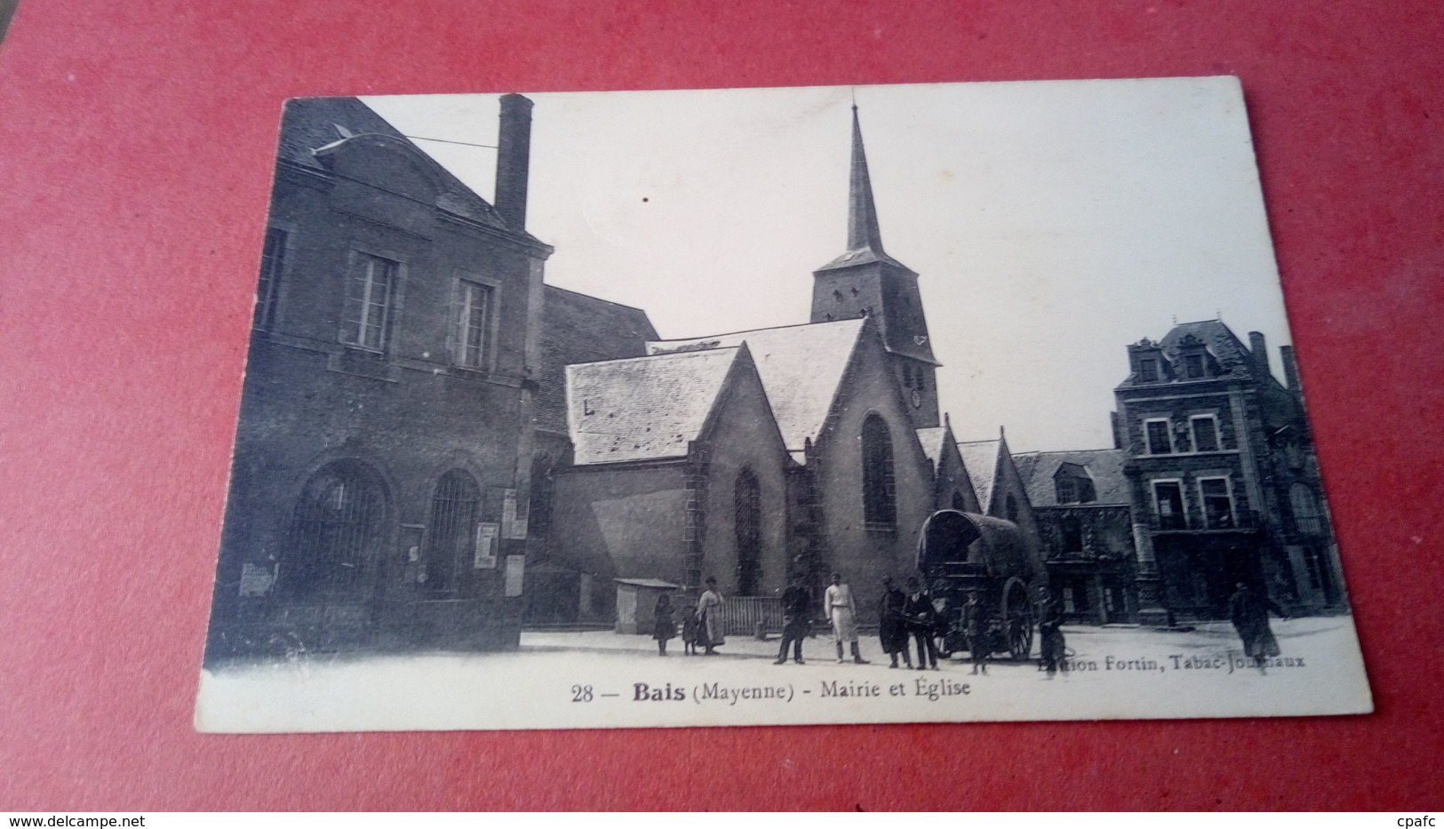 Bais - Mairie Et Eglise / Editions Fortin - Bais