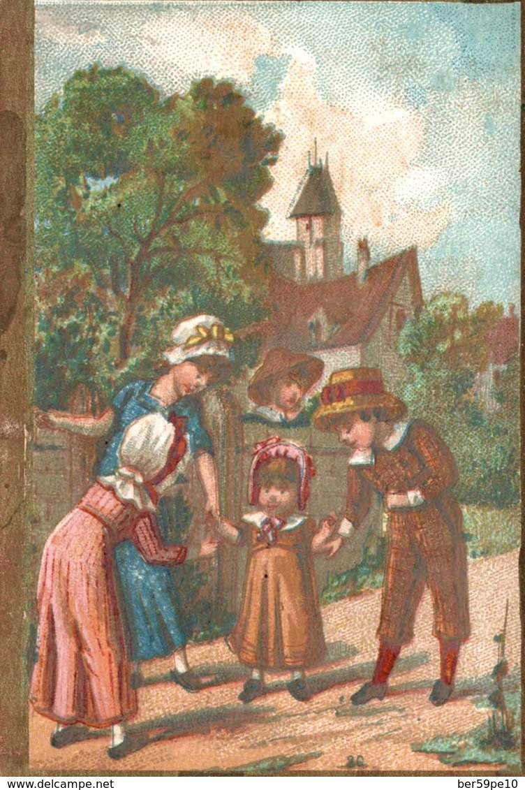 CHROMO CHICOREE EXTRA A LA FRANCAISE PAUL MAIRESSE CAMBRAI  PROMENADE DE LA PETITE SOEUR - Autres & Non Classés