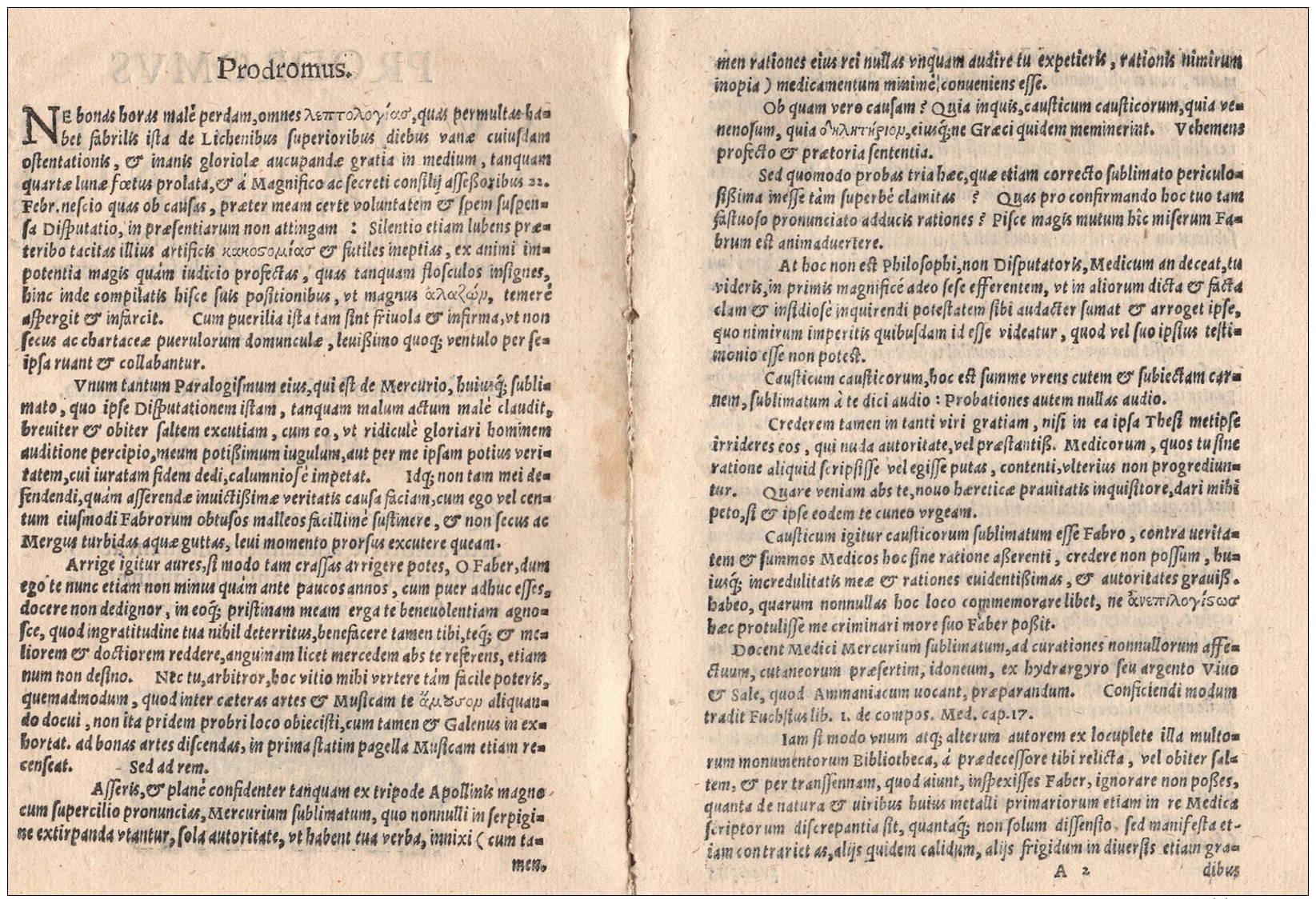 Bartholomai Hubneri Ou Bartholomae Hubnero 8 Pages D'un Livre à Situer. Texte En Latin 1580  8 Pages - Documents Historiques