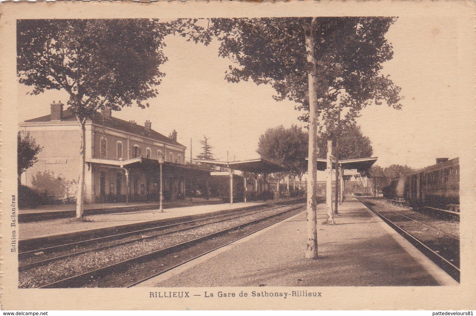 CPA (69) RILLIEUX Le Gare De Sathonay-Rillieux (Intérieur) - Rillieux La Pape