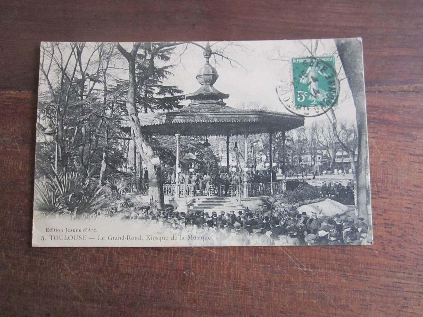 Cpa - Toulouse - Haute Garonne 31 - Le Grand Kiosque De La Musique - Toulouse