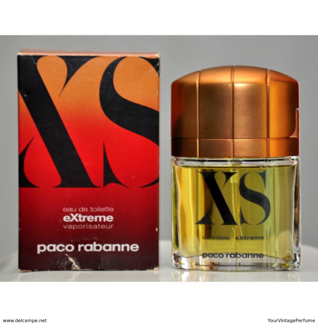 Paco Rabanne XS Extreme​ Eau De Toilette Edt 50ML 1.7 Fl. Oz. Spray Perfume Man Rare Vintage 2000 - Hombre