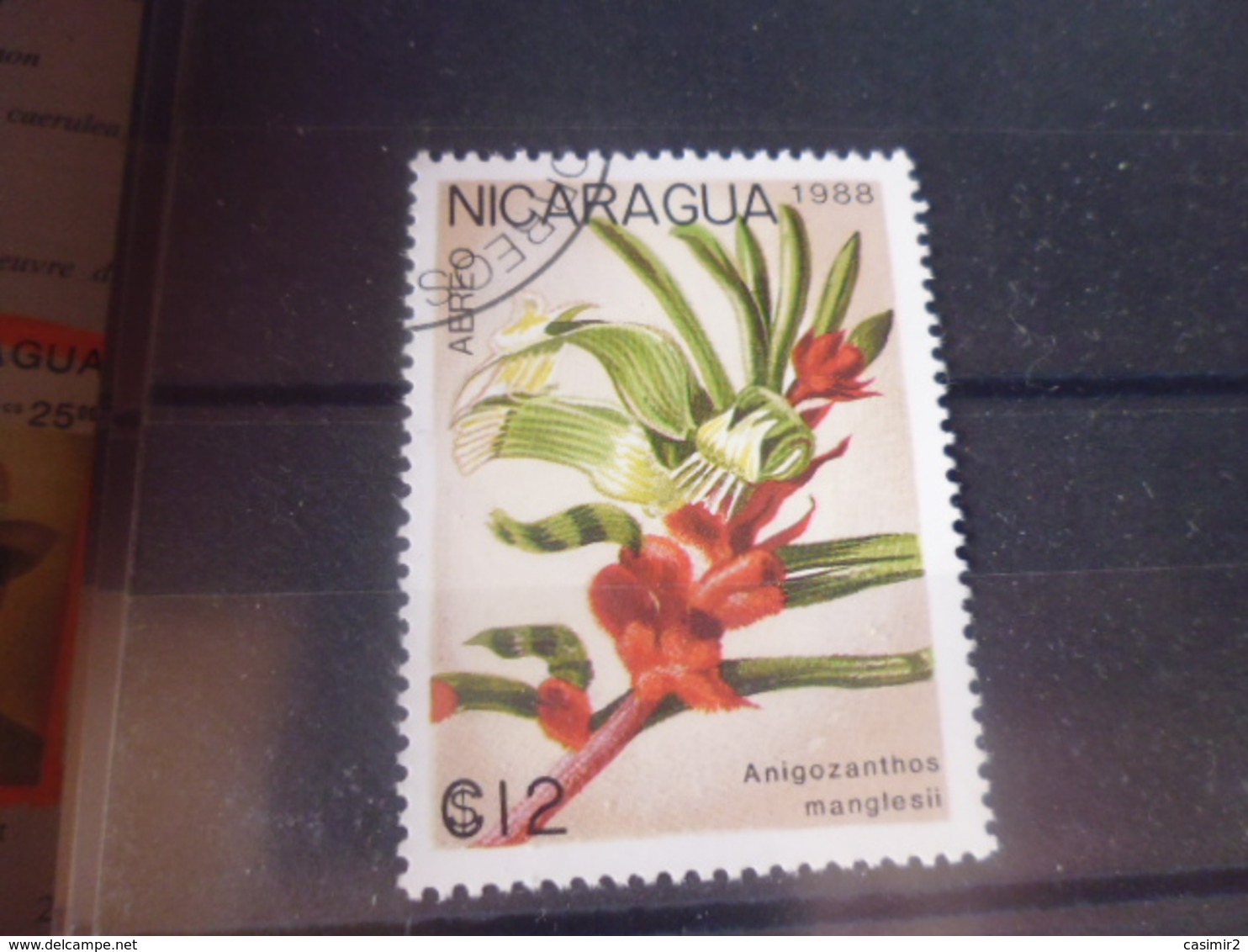 NICARAGUA TIMBRE POSTE  AERIENNE  YVERT N° 1264 - Nicaragua
