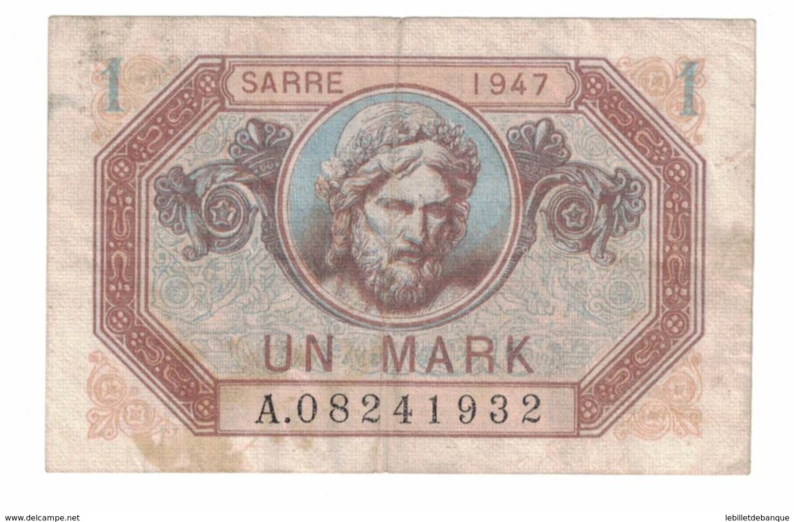 1 Mark Sarre TTB - 1947 Sarre