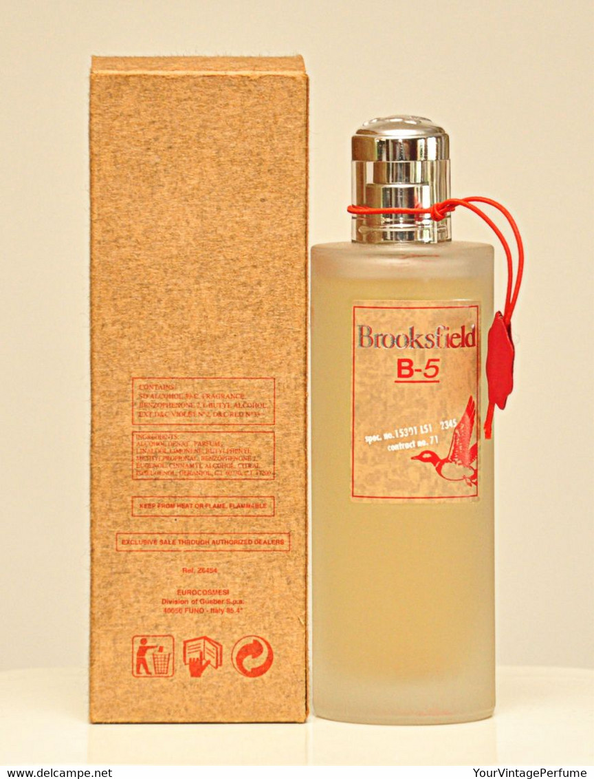 Brooksfield B5 For Woman​​ Eau De Toilette Edt 100ml 3.4 Fl. Oz. Spray Perfume Women Rare Vintage 2003 New - Donna