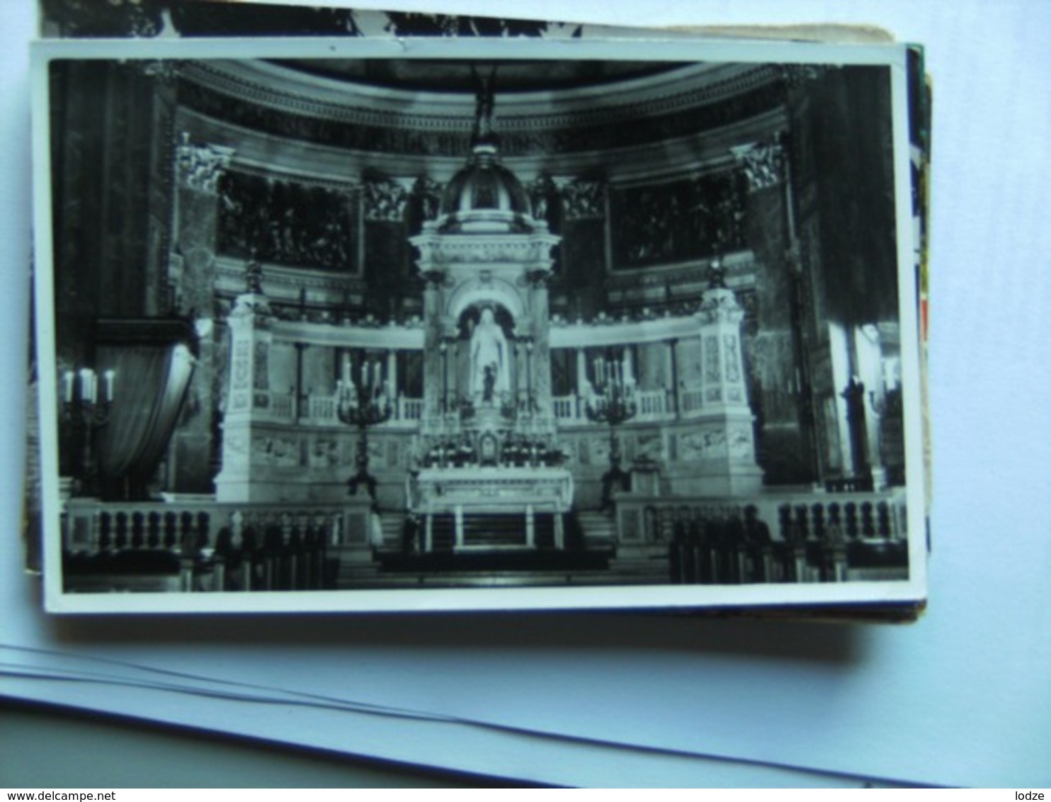 Hongarije Ungarn Magyar  Budapest Church Interior Photocard - Hongarije