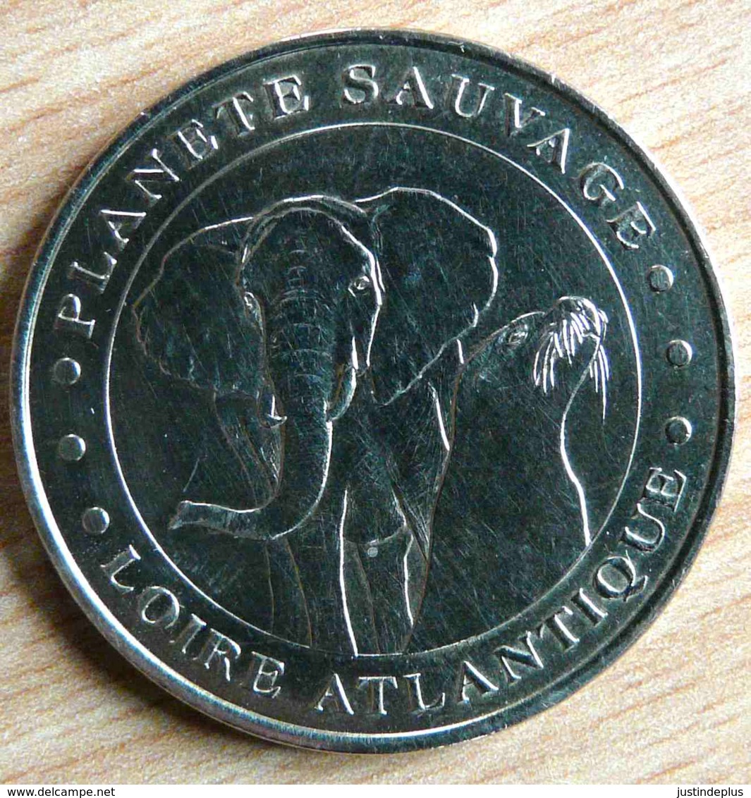 PLANETE SAUVAGE LOIRE ATLANTIQUE 2002 MONNAIE DE PARIS COLLECTION NATIONALE MEDAILLE OFFICIELLE JETON TOURISTIQUE - 2002