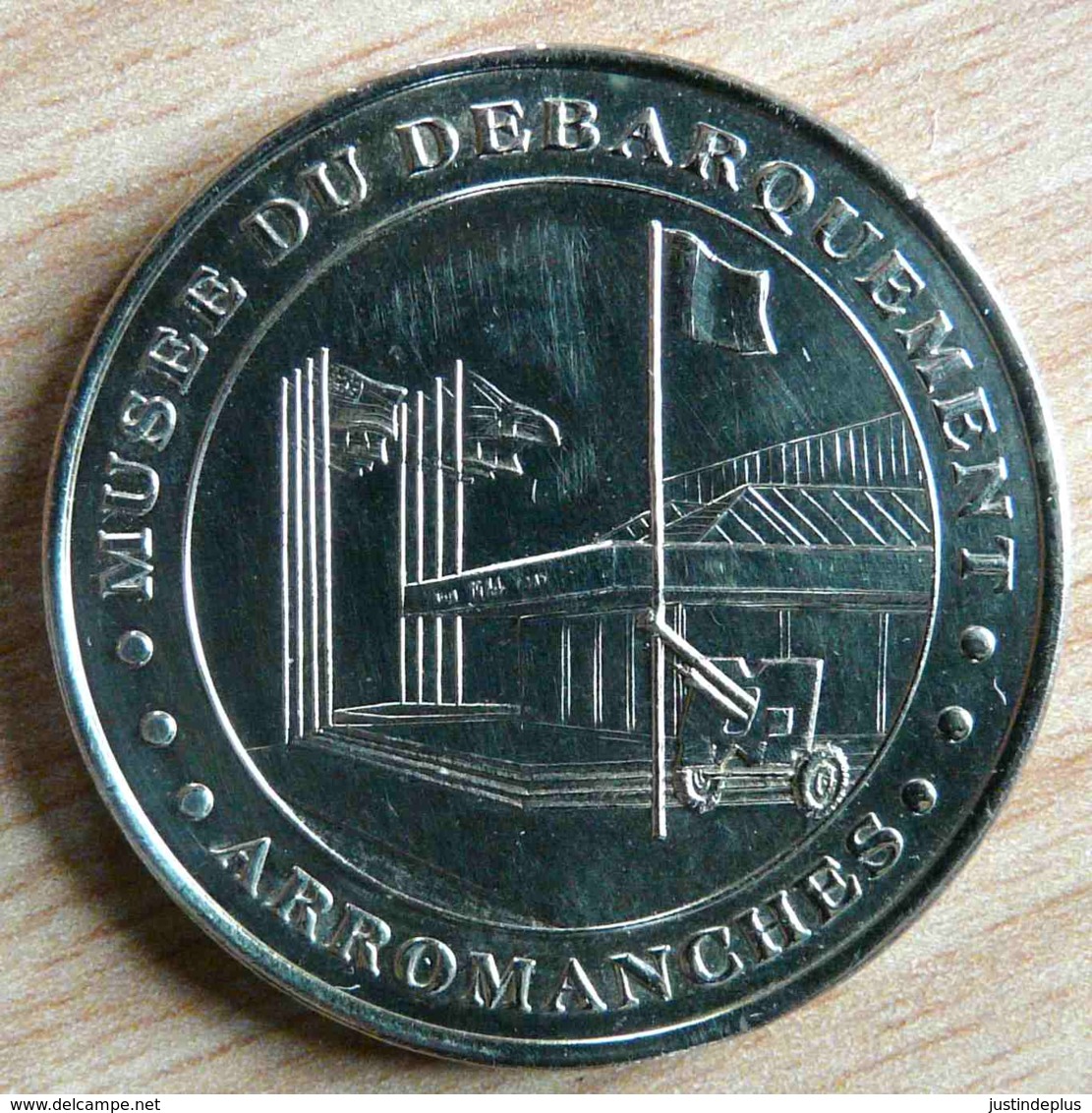 MUSEE DU DEBARQUEMENT ARROMANCHES 2002 MONNAIE DE PARIS COLLECTION NATIONALE MEDAILLE OFFICIELLE JETON TOURISTIQUE - 2002