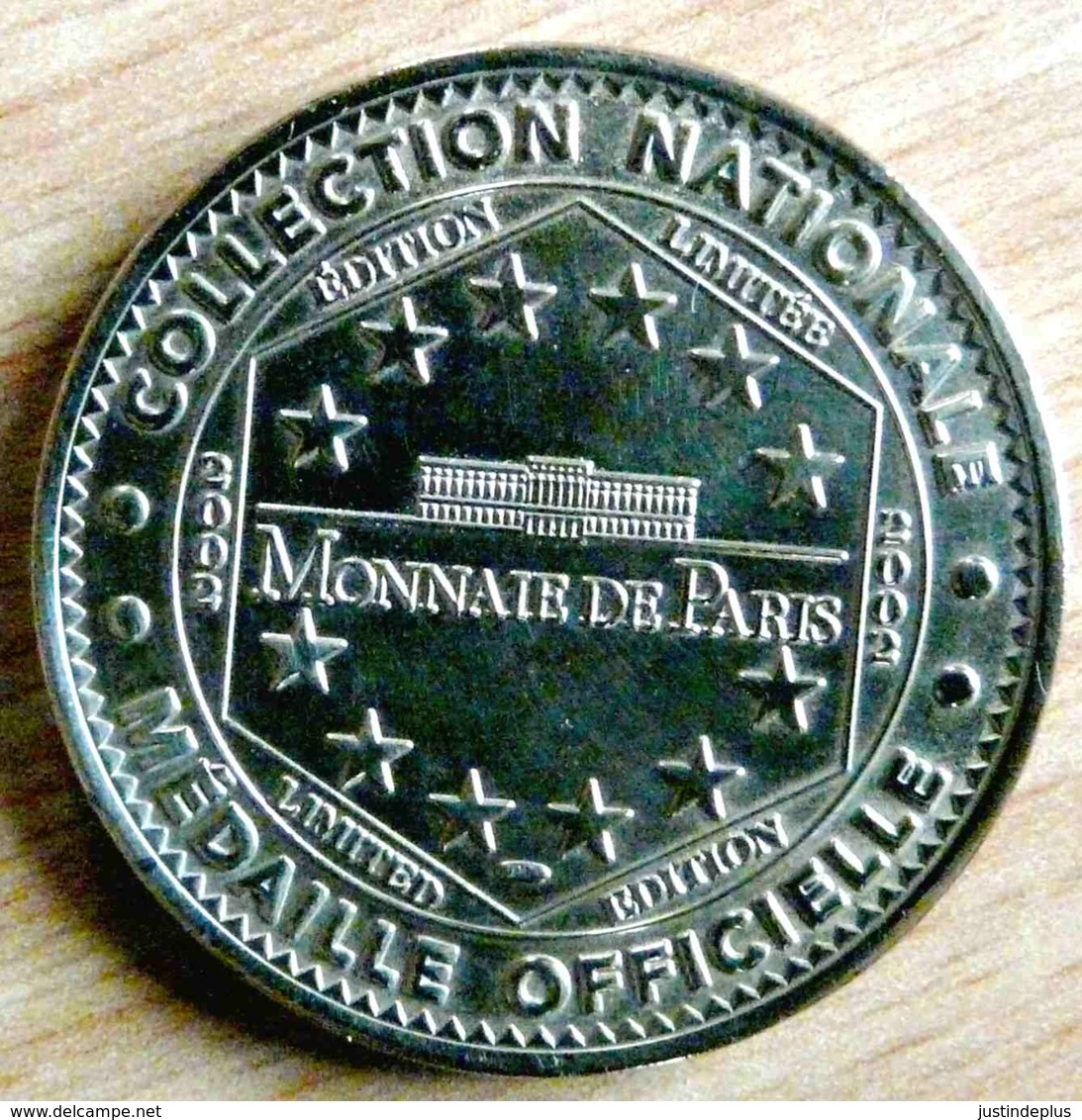 MUSEE DU DEBARQUEMENT ARROMANCHES 2002 MONNAIE DE PARIS COLLECTION NATIONALE MEDAILLE OFFICIELLE JETON TOURISTIQUE - 2002