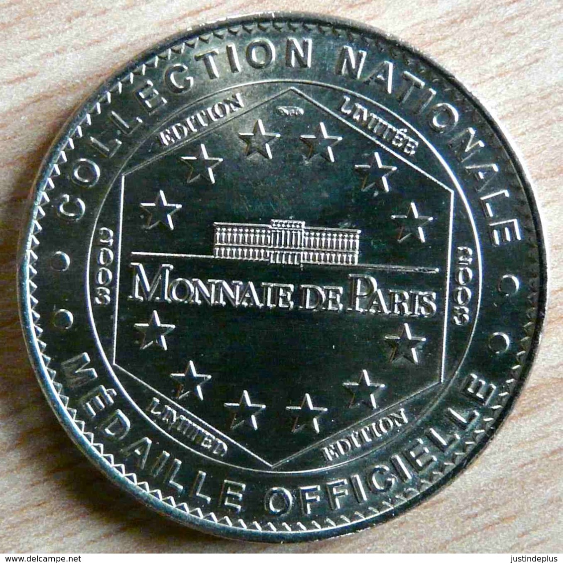 MEMORIAL CAEN NORMANDIE 2003 MONNAIE DE PARIS COLLECTION NATIONALE MEDAILLE OFFICIELLE JETON TOURISTIQUE - 2003