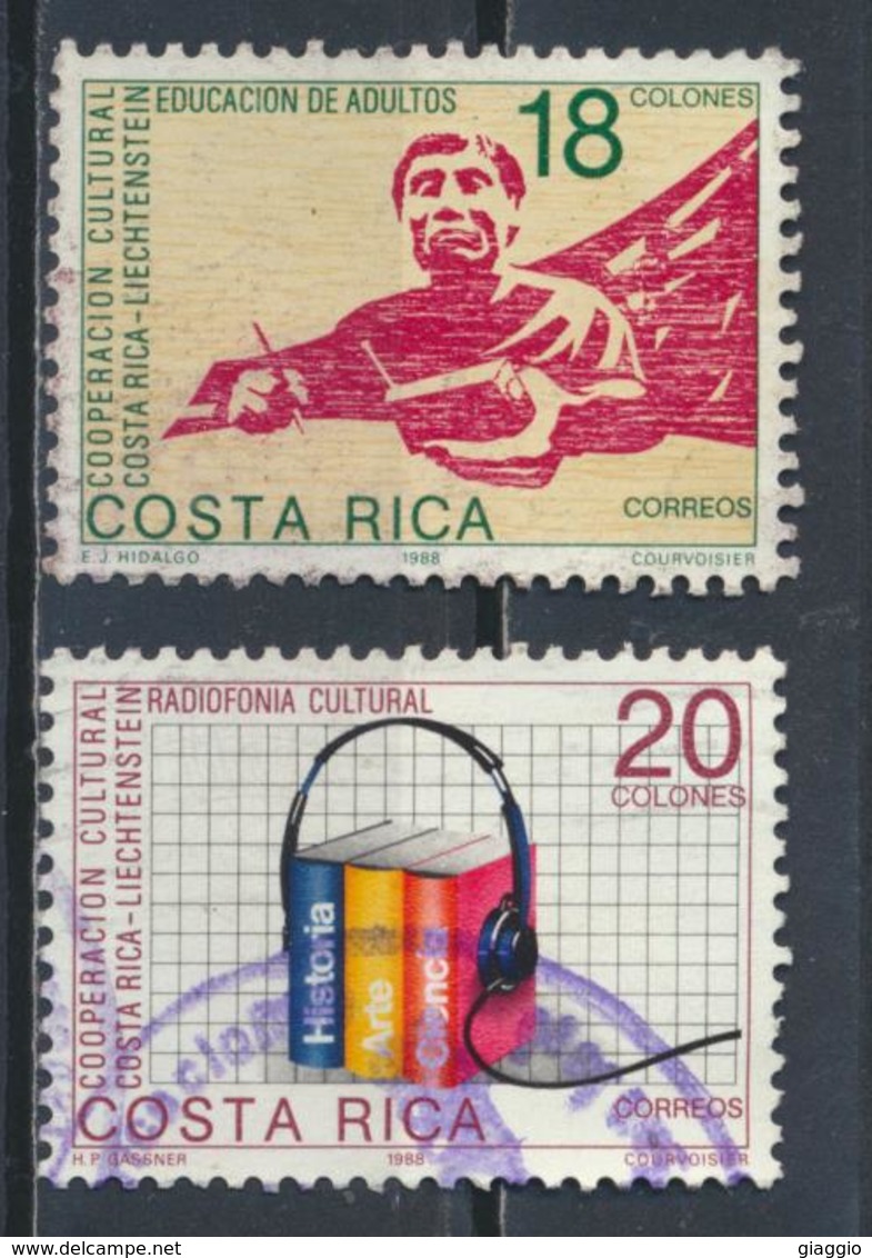 °°° COSTA RICA  - Y&T N°501/2 - 1988 °°° - Costa Rica