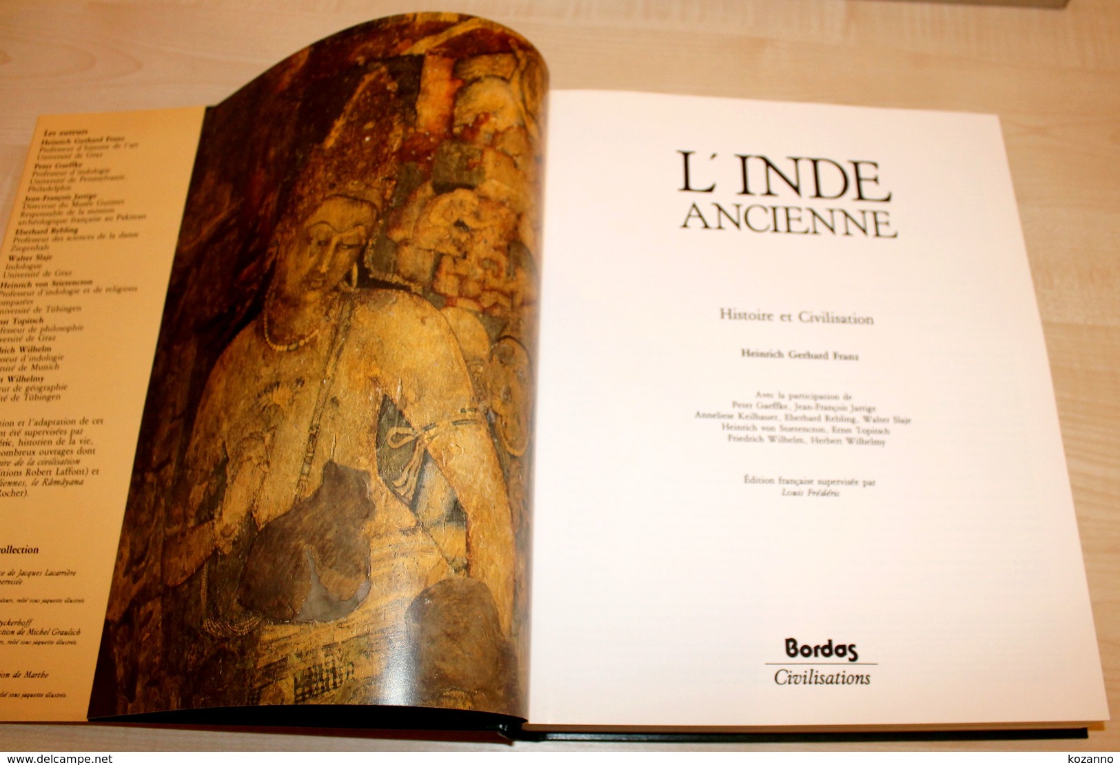 83- LIVRE L'INDE ANCIENNE Histoire Et Civilisation - FRANZ - 1990 EDITION BORDAS - 1801-1900