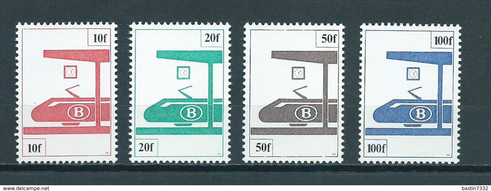 1982 Belgium Complete Set Spoorwegen,railways MNH/Postfris/Neuf Sans Charniere - Andere & Zonder Classificatie