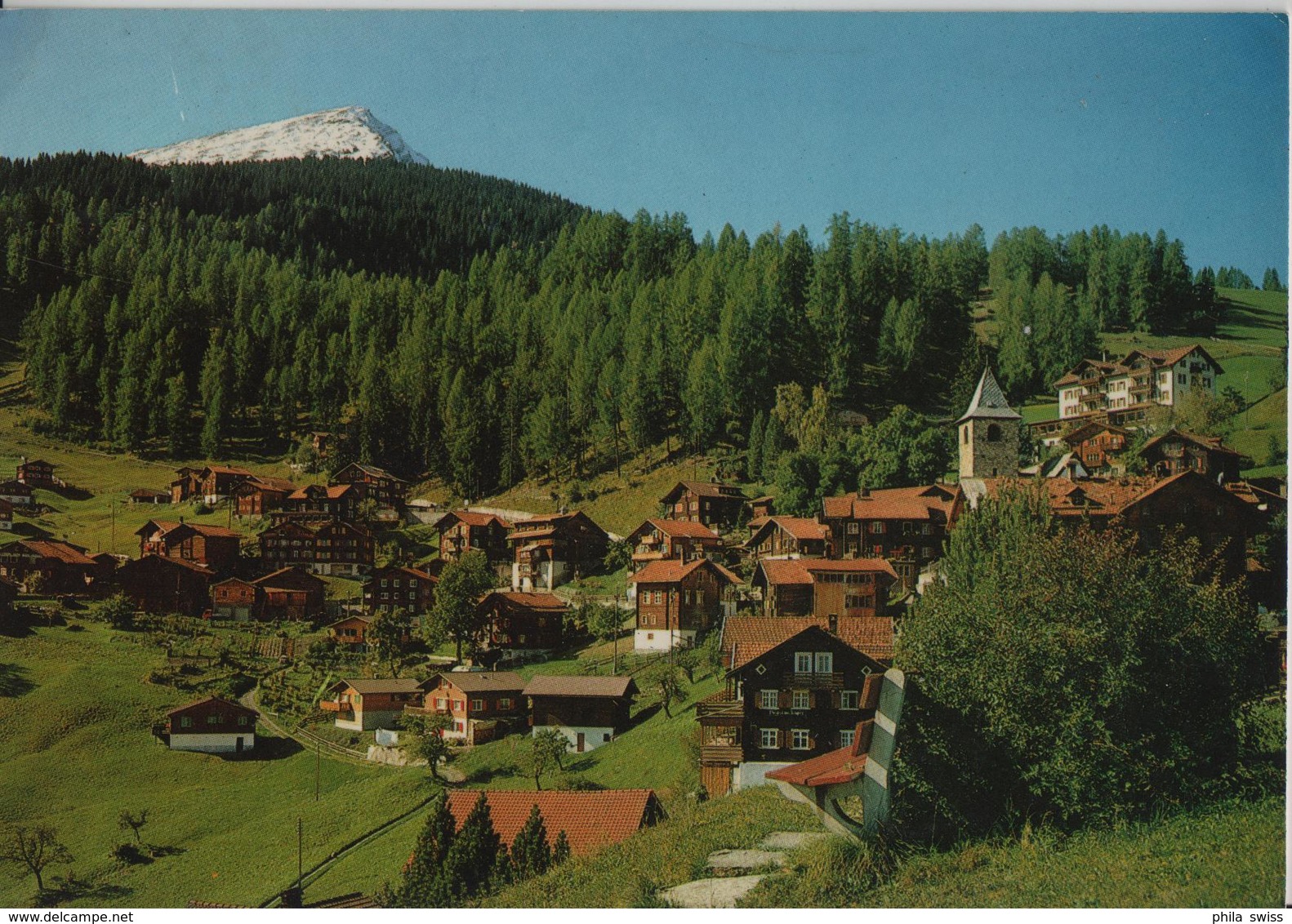 Tschiertschen Gegen Gürgaletsch - Photo: Geiger - Tschiertschen