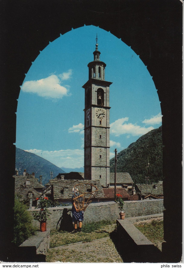 Intragna (Centovalli) - Il Piu Alto Campanile Del Ticino - Centovalli