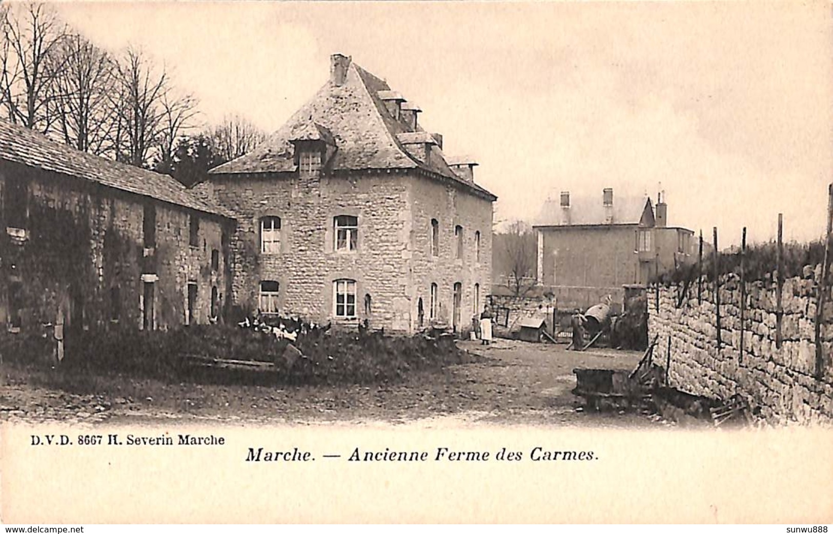 Marche - Ancienne Ferme Des Carmes (animée, DVD 8667 H Severin) - Marche-en-Famenne