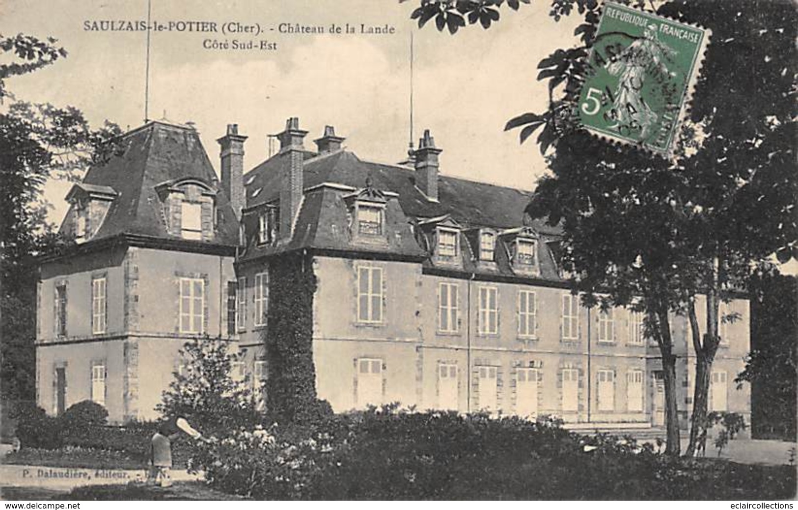 Sauzais Le Potier       18        Château De La Lande      (voir Scan) - Sonstige & Ohne Zuordnung