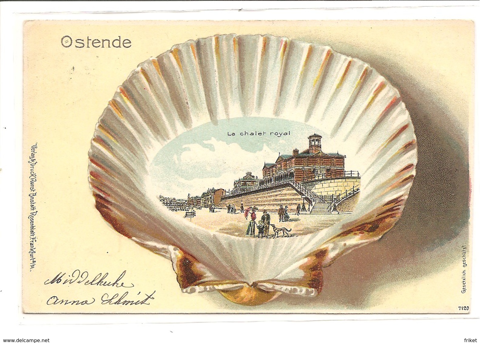 OSTENDE ( Carte En Relief) - Oostende