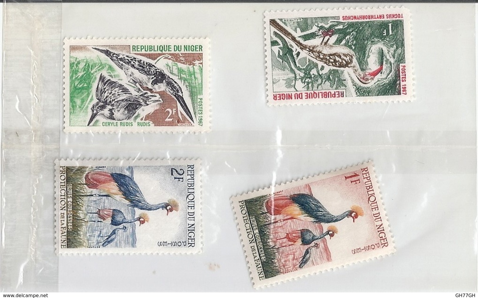 Lot 20 Timbres Dont: Congo/Niger/A.O.F./T.A.A.F. - Otros - África