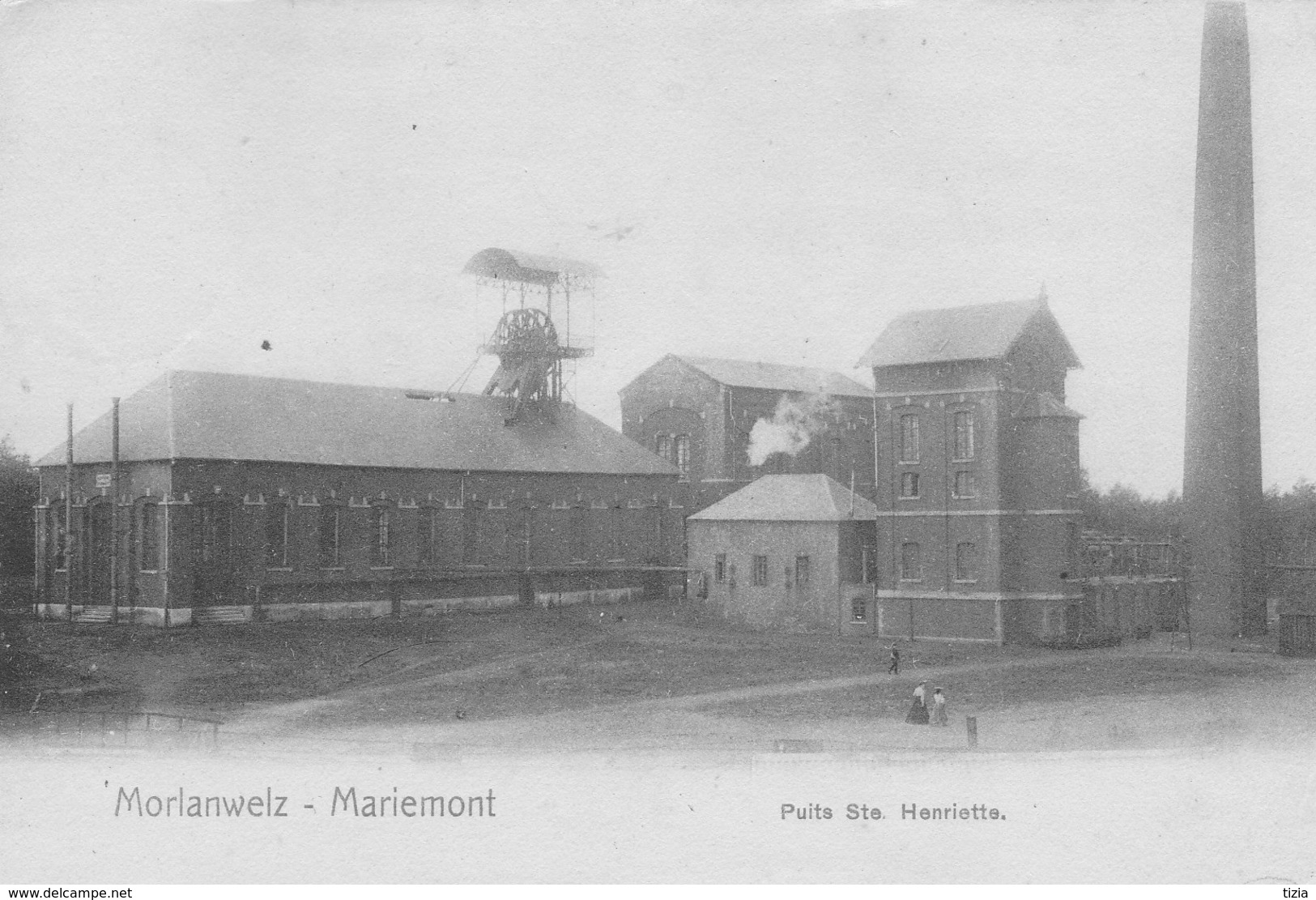 Morlanwelz-Mariemont.  Puits Ste Henriette.---scan--- - Autres & Non Classés