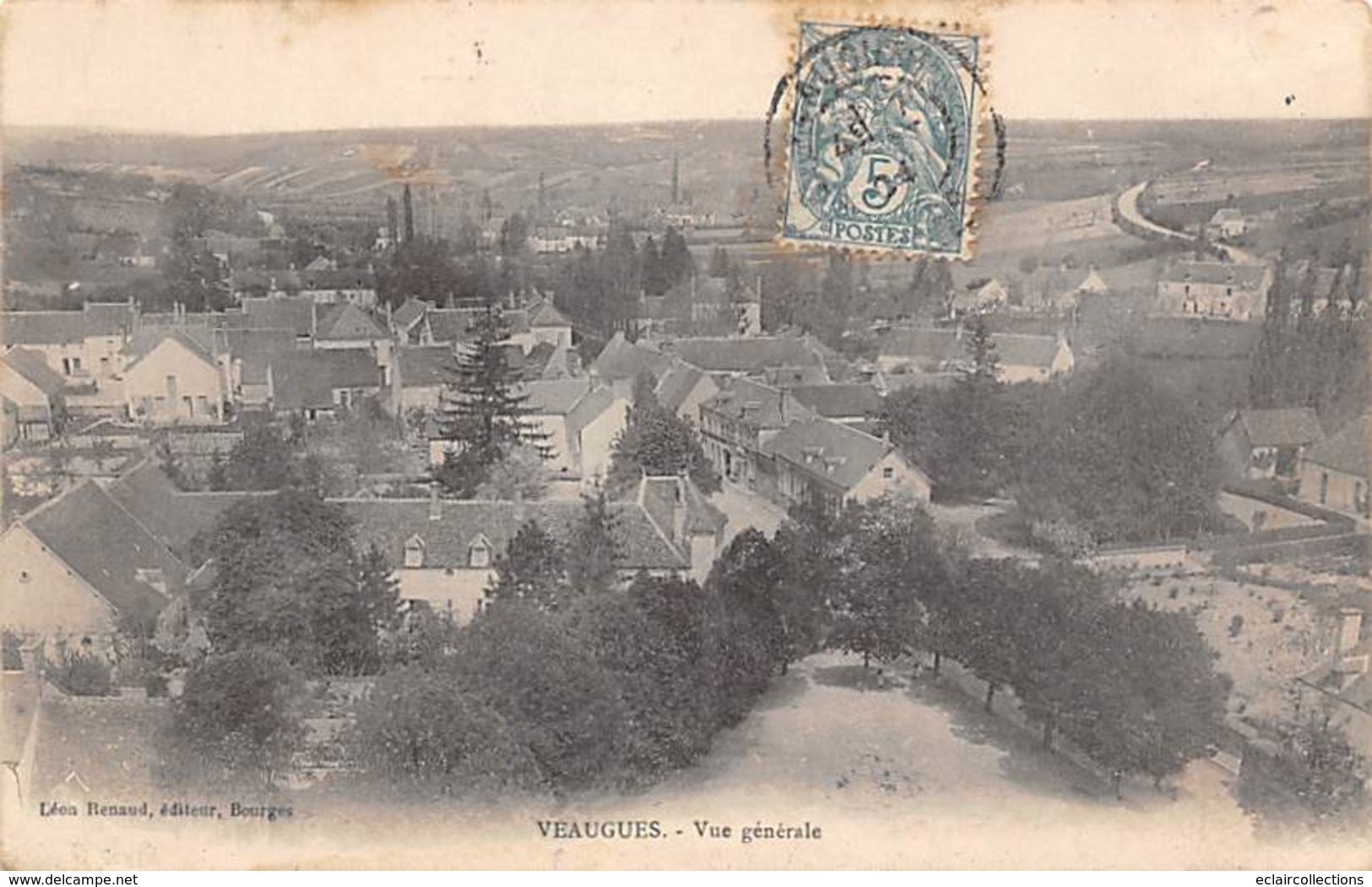 Veaugues         18         Vue Générale      (voir Scan) - Autres & Non Classés