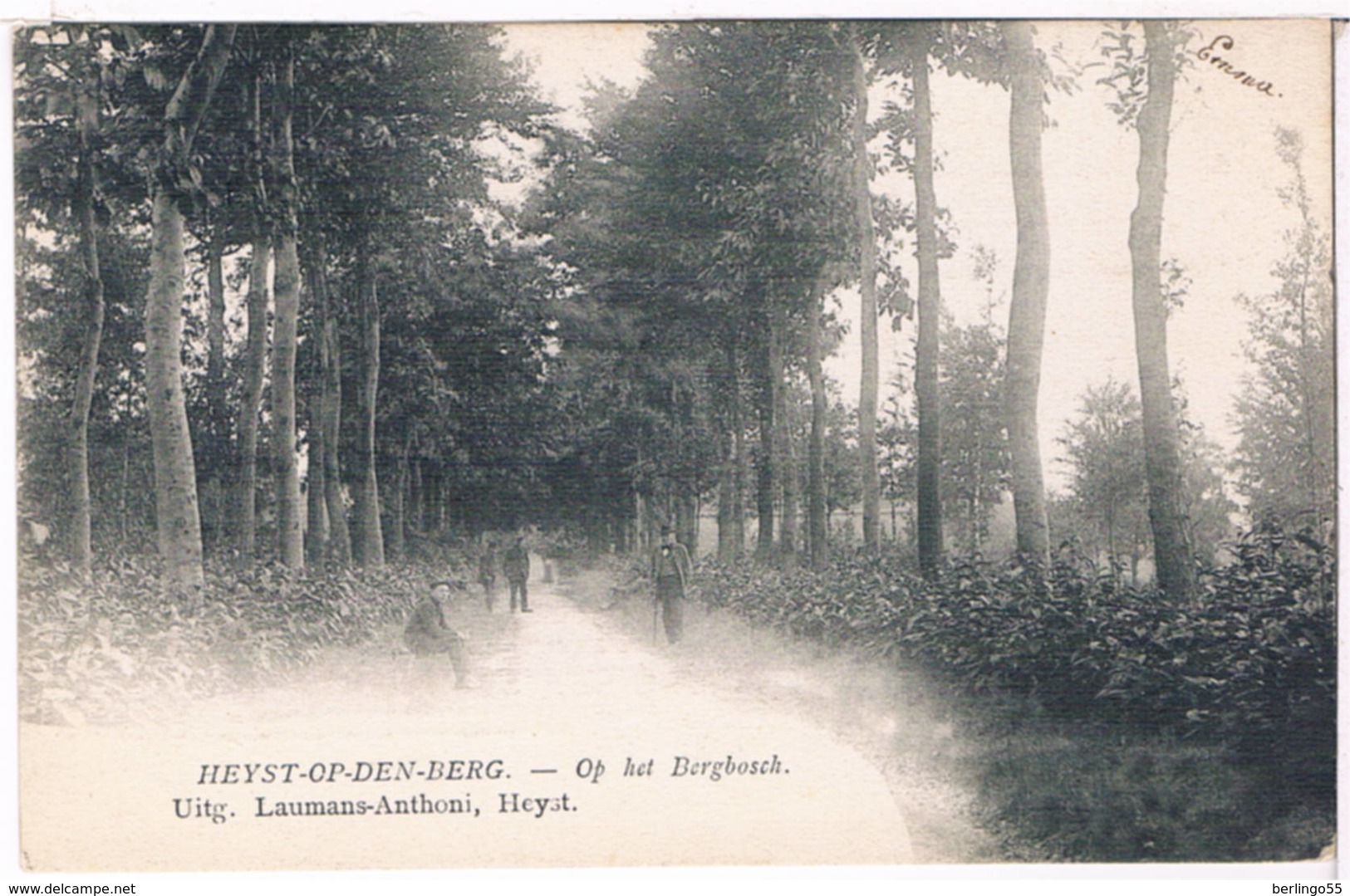 Heyst-op-den-Berg - Op Het Bergbosch 1907  (Geanimeerd) - Heist-op-den-Berg