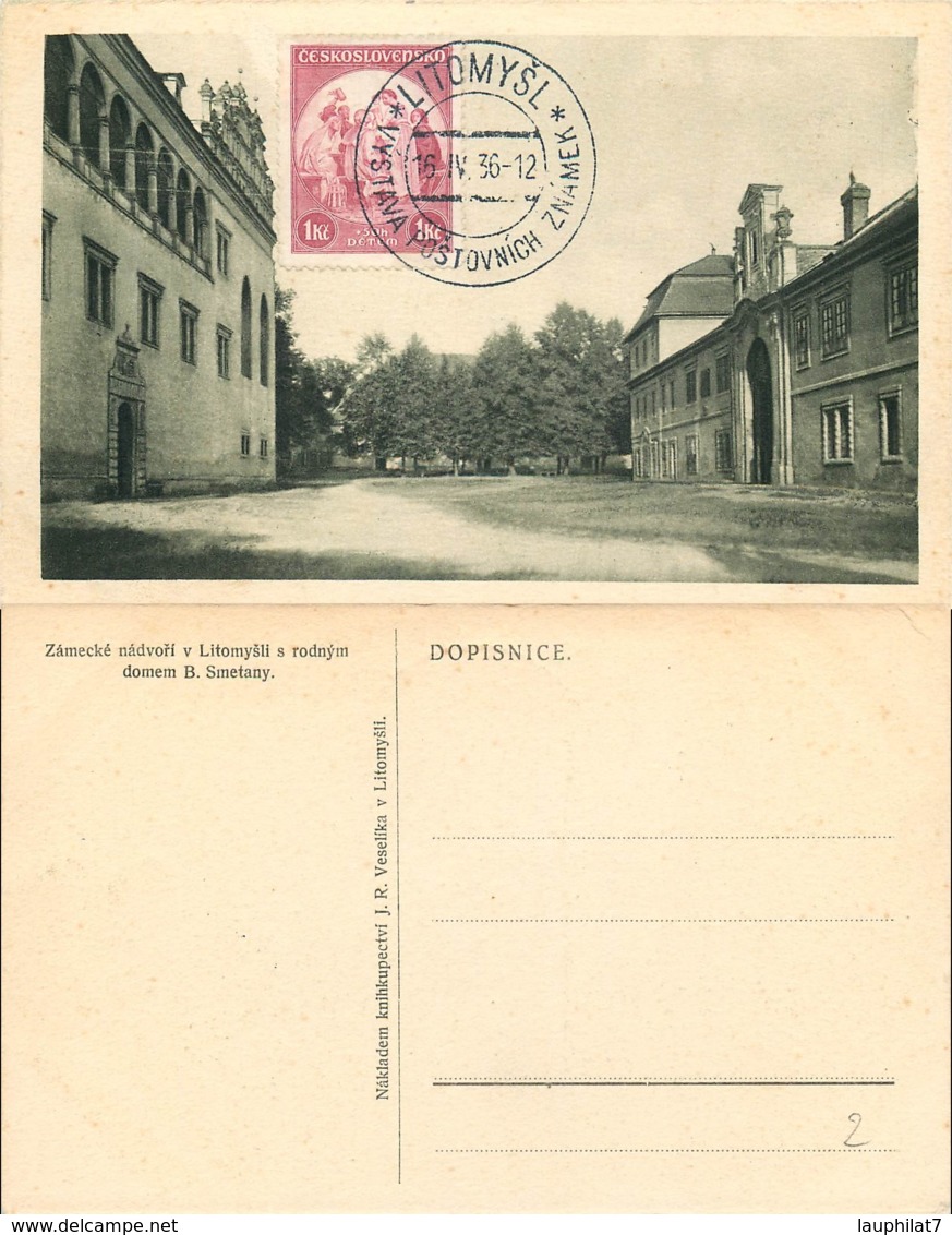 [514369]Tchécoslovaquie 1936 - Litomysl - Kastelen