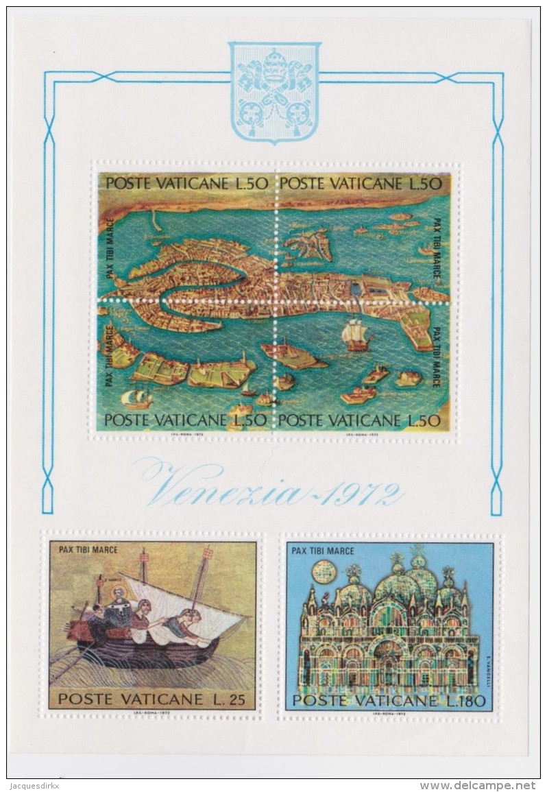 Vatican   .   Yvert   .      536/541       .    **     .    Postfris   .   /   .   MNH - Ongebruikt