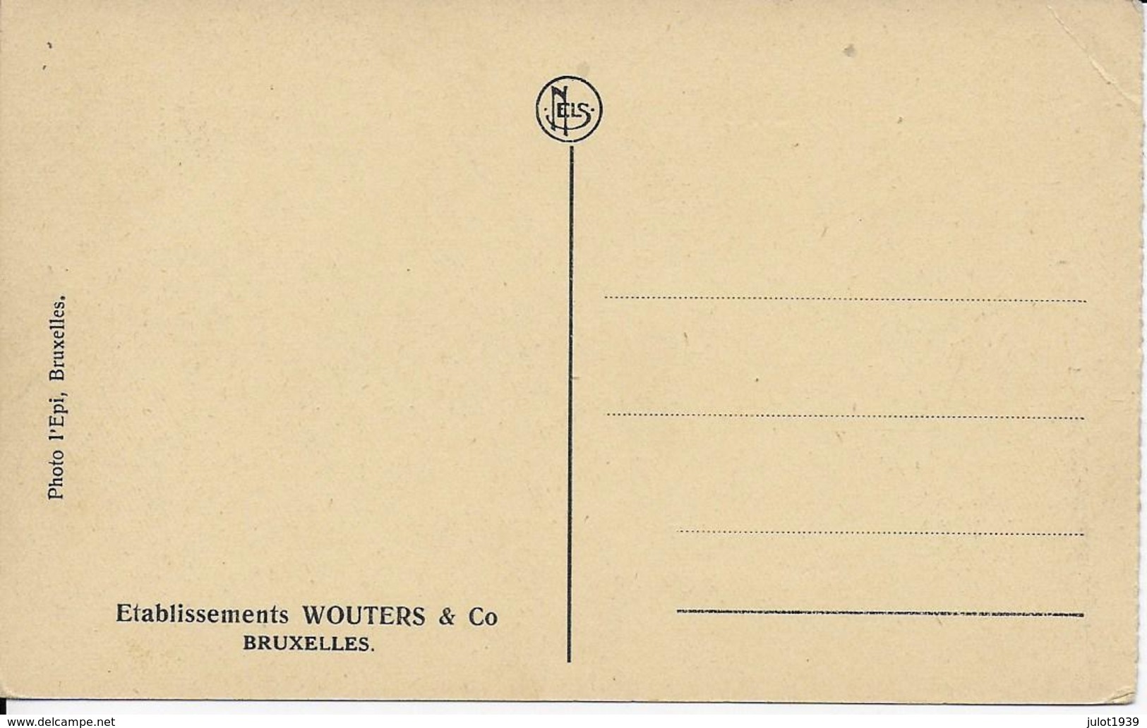 BRASSERIE  WOUTERS ..-- BRUXELLES . Rinçage Des Bouteilles . - Cafés, Hotels, Restaurants