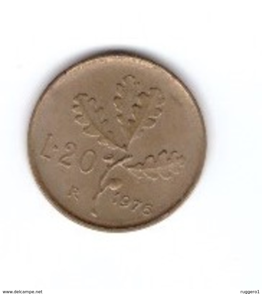 Moneta Lire 20 1976-1980 - Altri & Non Classificati