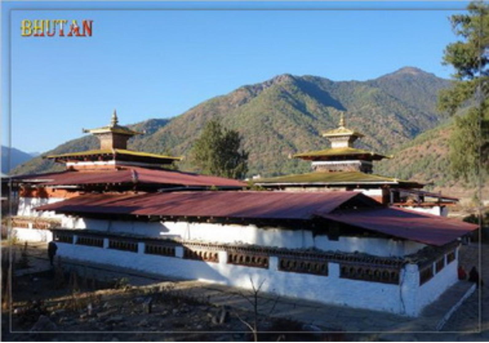 Kingdom of Bhutan - Thimphu - Himalayas - lot 26 postcards