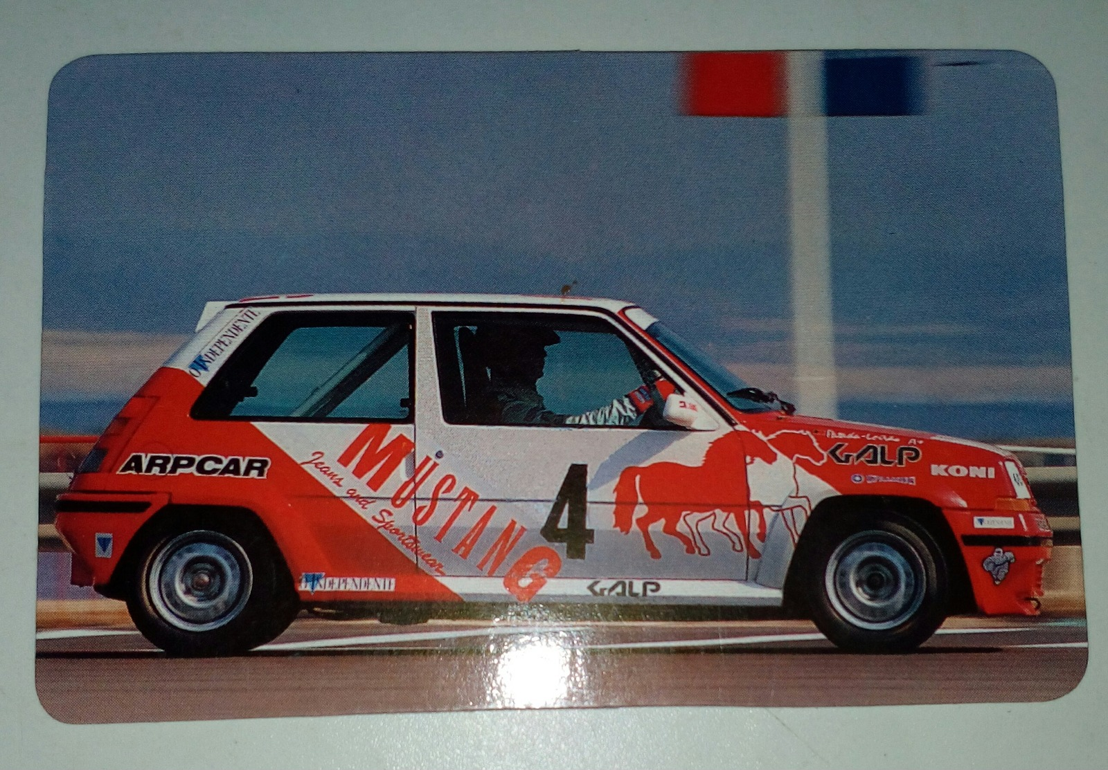 Calendrier De Poche. Renault 5  GT Turbo.Portugal 1991 - Small : 1991-00