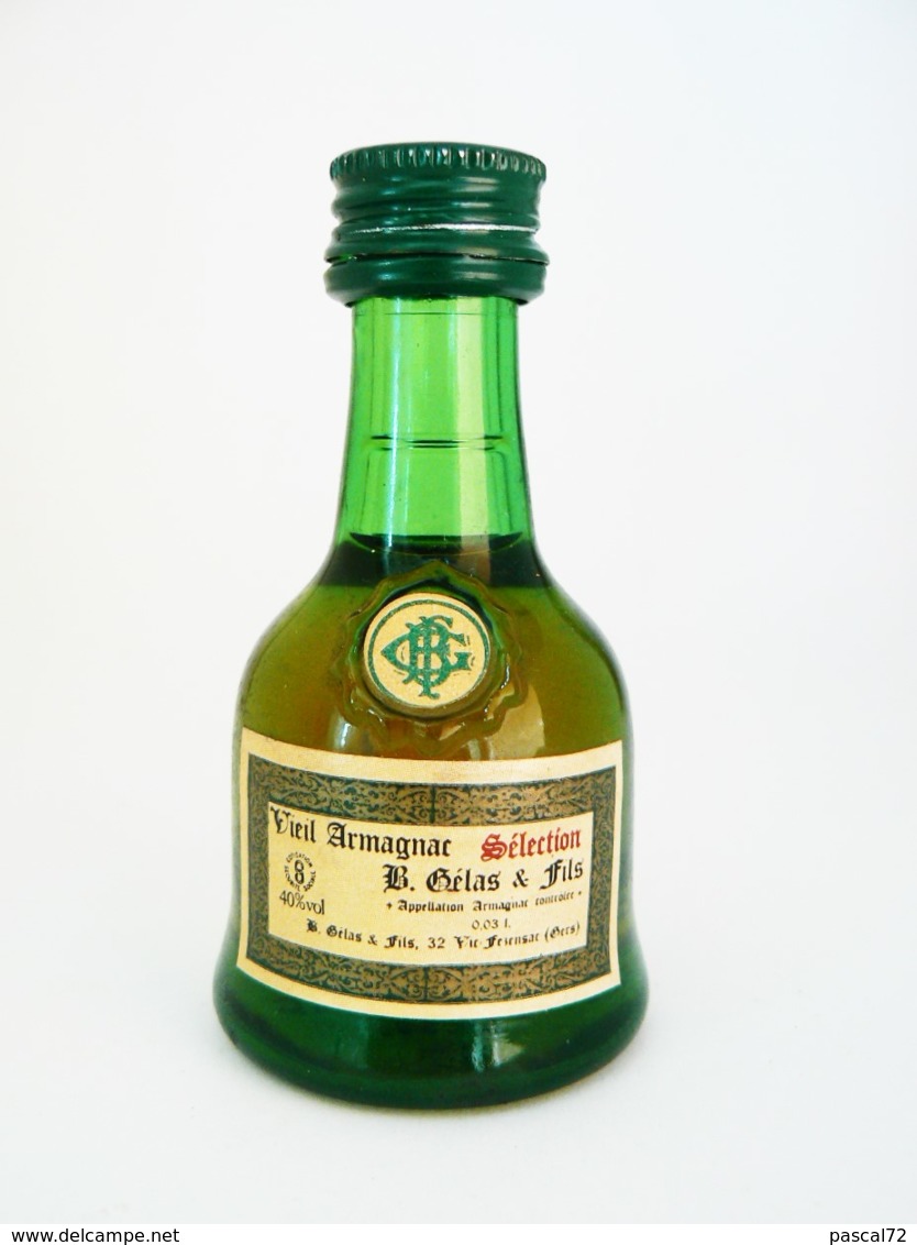 MIGNONNETTE ANCIENNE VIEIL ARMAGNAC SÉLECTION HELAS & FILS - Mignonnettes