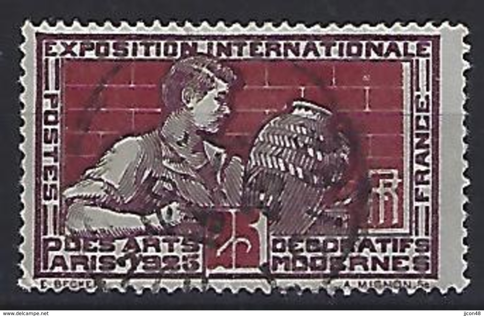 France 1924-25  Expo. Internationale Des Arts (o) Yvert 212 - Used Stamps