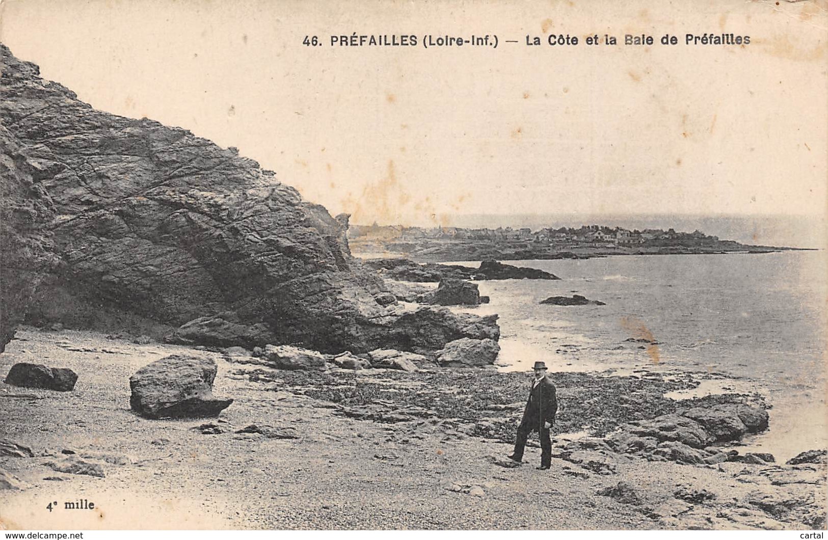 44 - PREFAILLES - La Côte Et La Baie De Préfailles - Préfailles