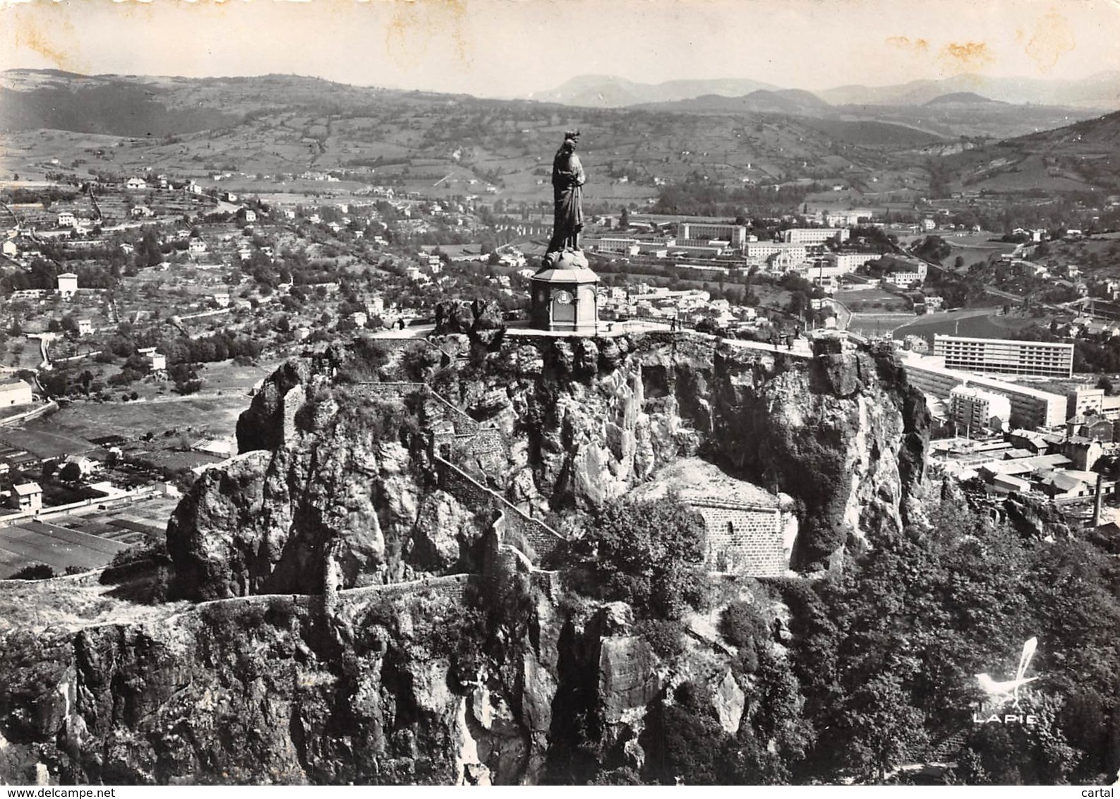 CPM - 43 - LE PUY - Notre-Dame De France Sur Le Rocher Corneille - Le Puy En Velay