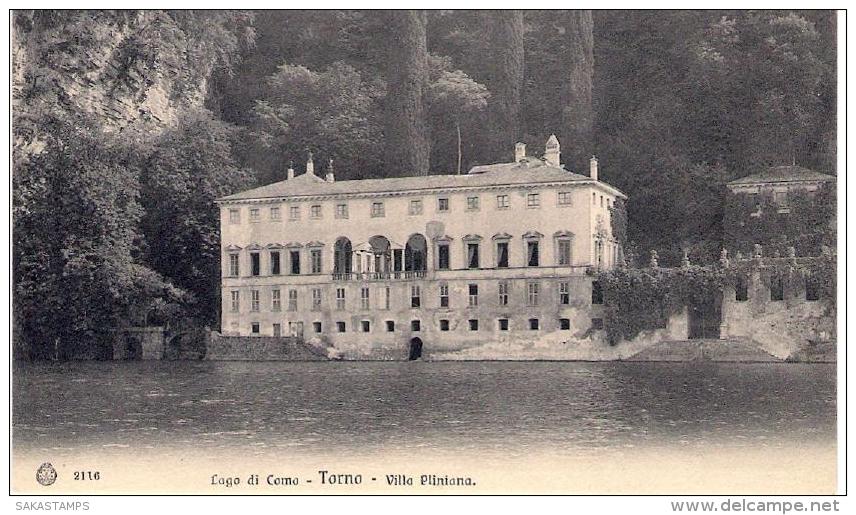 1930ca.-"Torno Como Villa Pliniana"non Viaggiata - Como
