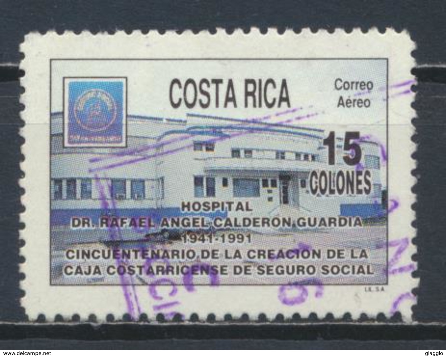 °°° COSTA RICA  - Y&T N°903 PA - 1991 °°° - Costa Rica