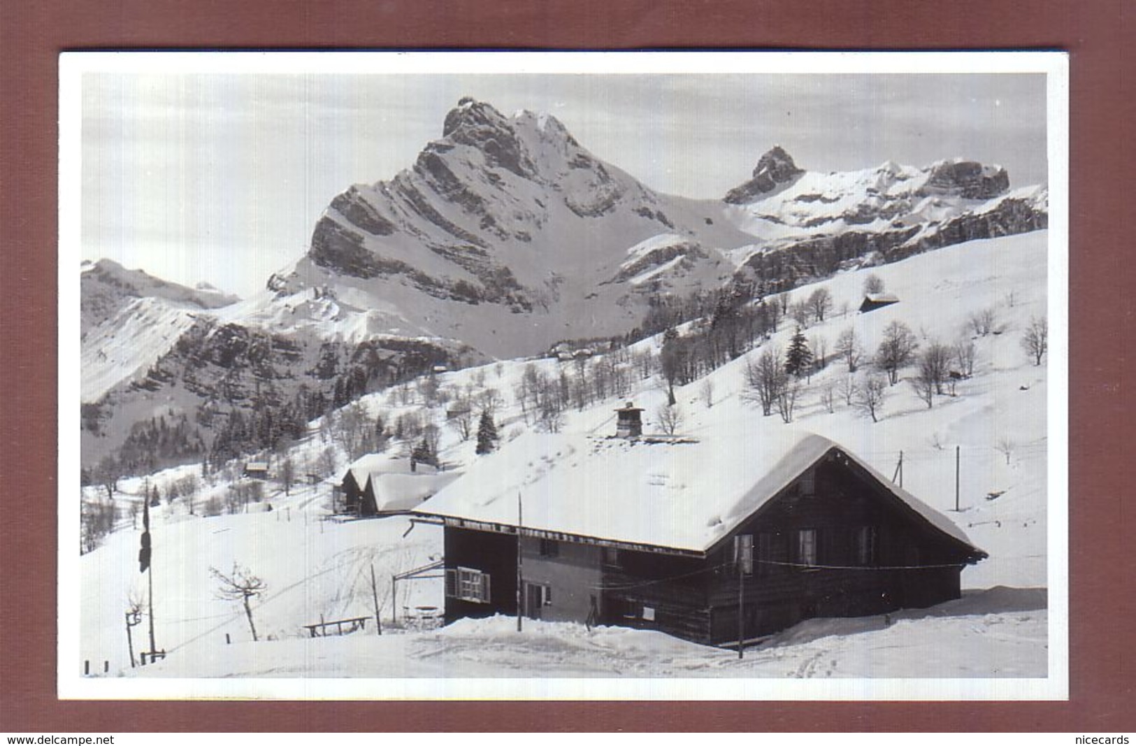 Glarus - BRAUNWALD - Kurhaus Rubschen Und Ortstock - Braunwald