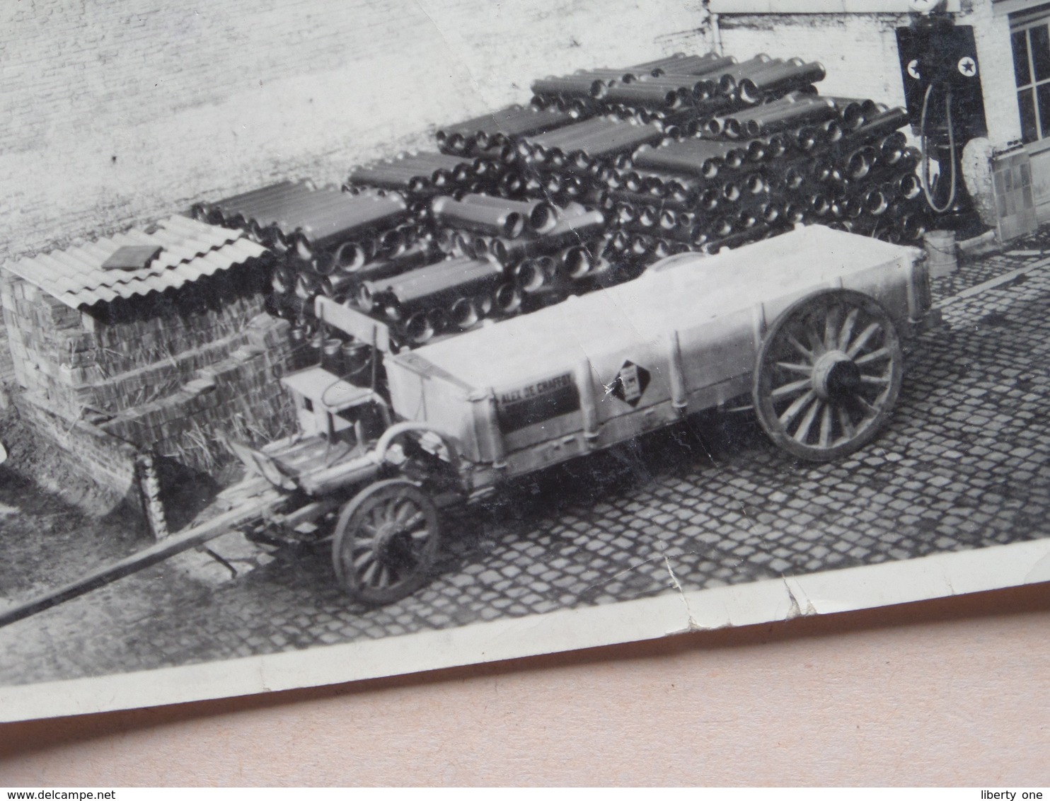 Bouwmaterialen " ALEX De CHAFFOY " Haantjeslei ANTWERPEN - Old CAR / Vieux Voiture / Oude AUTO ( Zie Foto ) ! - Métiers