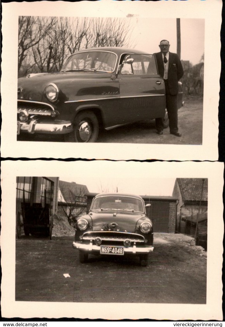 ! 5 Photos, Fotos, Opel PKW, Auto, Car, Voiture, Format 9,5 X 7cm - Passenger Cars