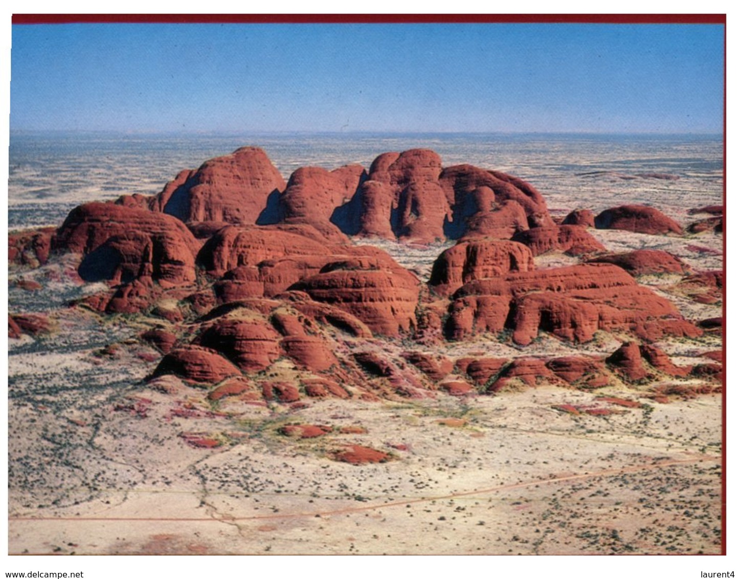 (091) Australia - NT - Olgas From The Air - The Red Centre