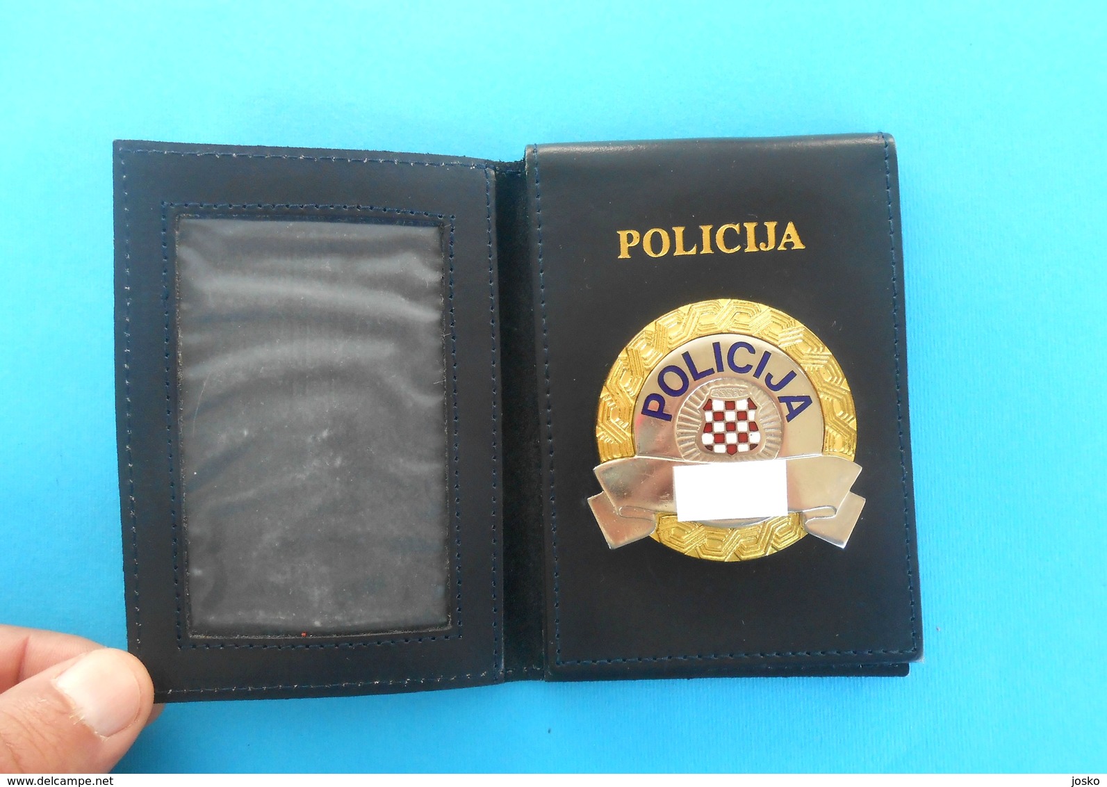POLICE OF HERCEG-BOSNA (MOSTAR) Former State Of Bosnian Croats - Official Police Badge * Bosnia And Herzegovina Croatia - Police & Gendarmerie