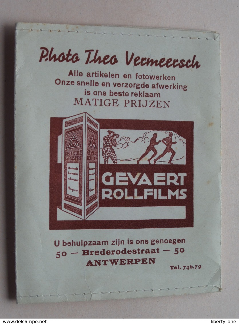 Mapje / Sachet " Photo Theo VERMEERSCH - Antwerpen Brederodestraat 50 ( Zie / Voir Photo ) ! - Matériel & Accessoires