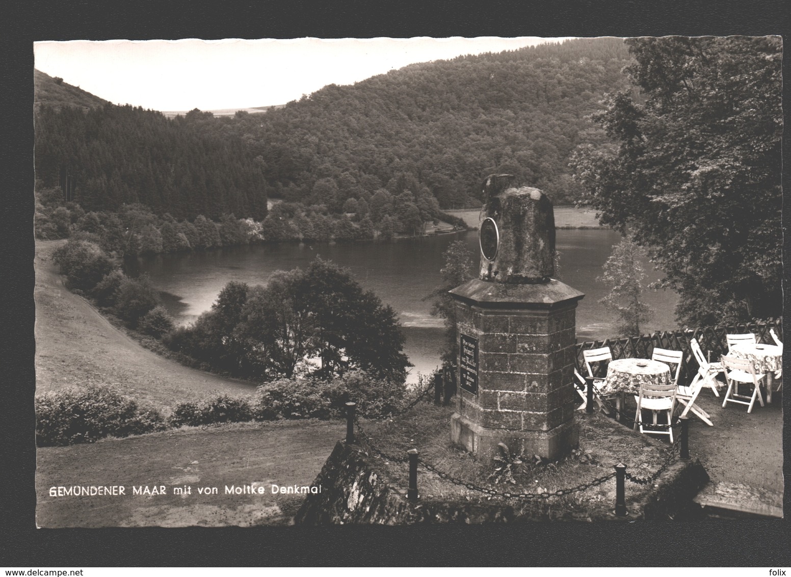 Gemündener Maar Von Moltke Denkmal / Blick Von Waldcafé Am Gmündener Maar Bei Daun / Eifel - Daun