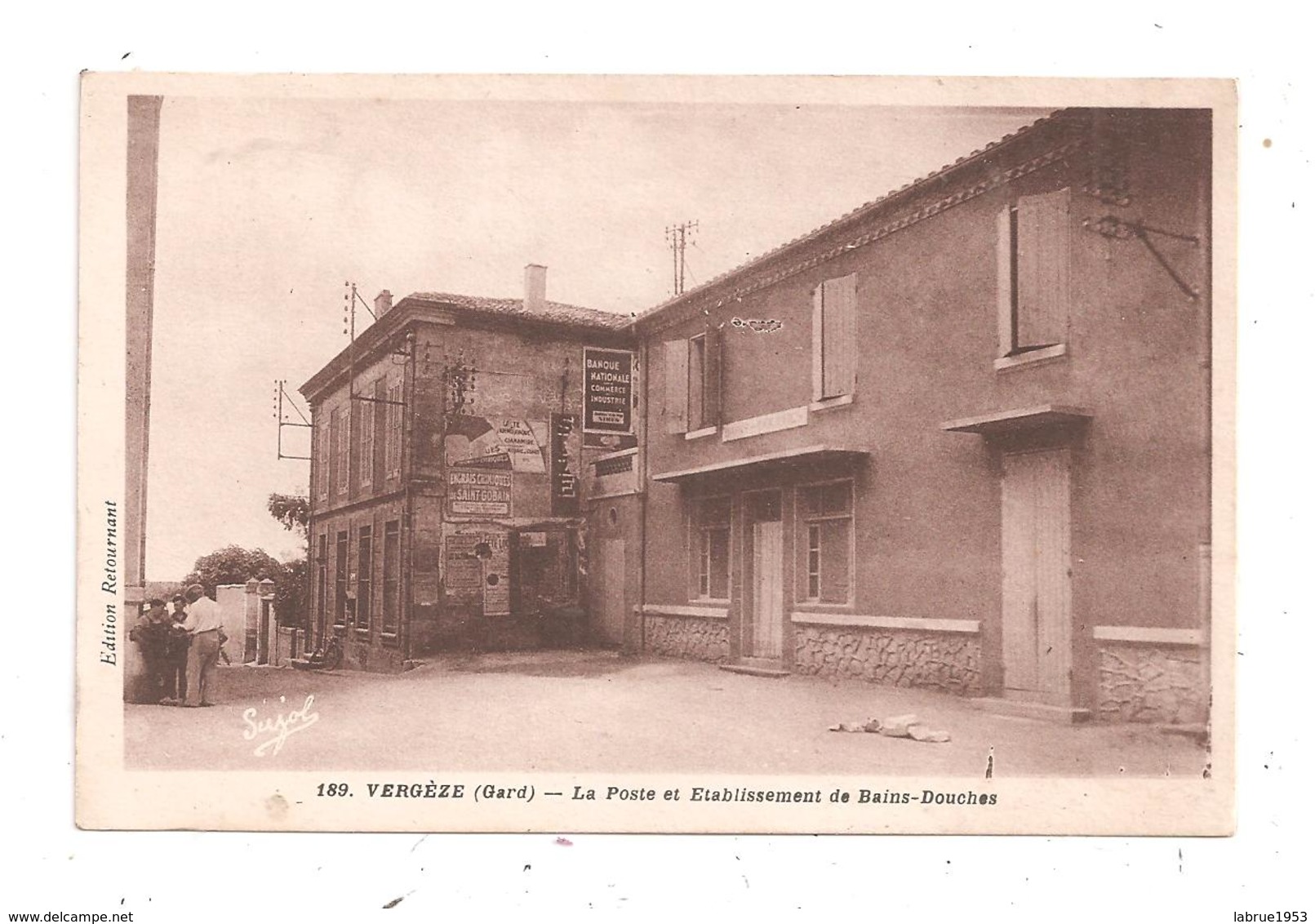 Vergèze-La Poste -(C.7295) - Vergèze