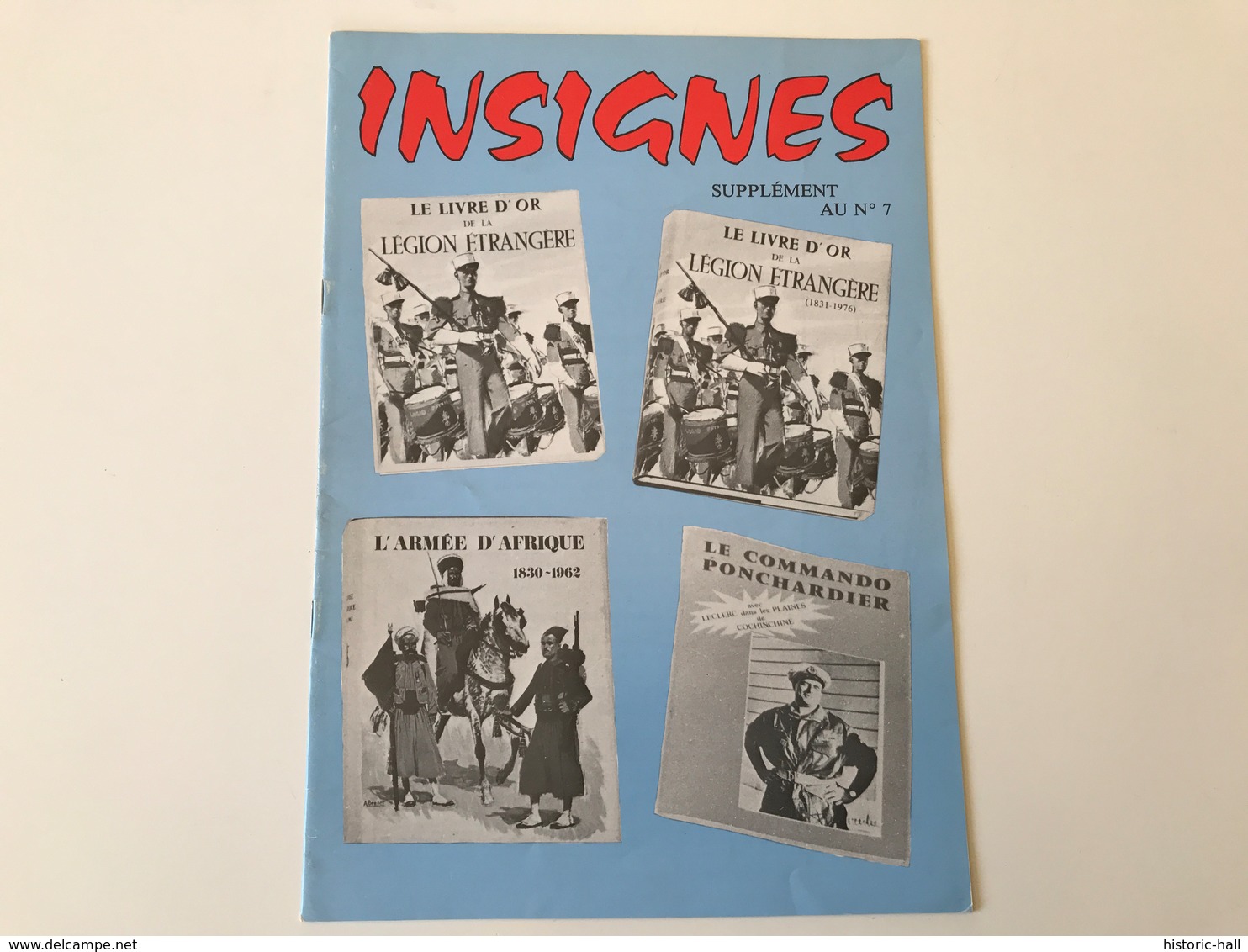 Catalogue INSIGNES n°7 & supplement - 1977