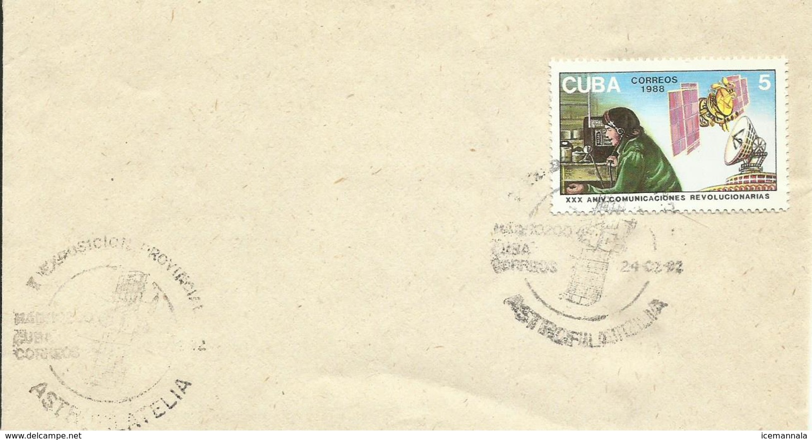 CUBA SOBRE ESPACIO - Amérique Du Sud